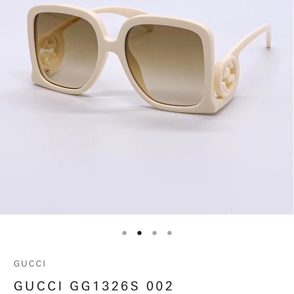 Gucci Cream Sunglasses